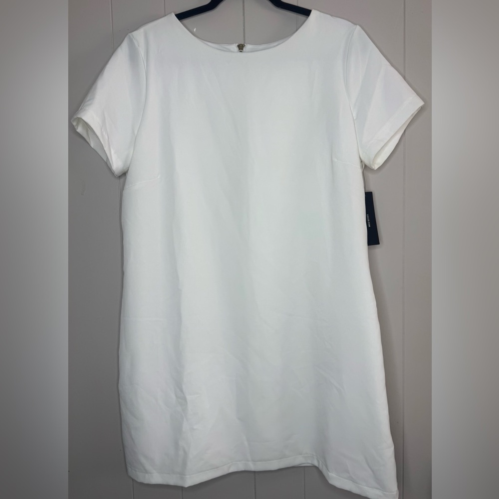 NWT Lulu's Shift & Shout Lined Ivory Shift Mini Dress Womens Size XL - Picture 2 of 13